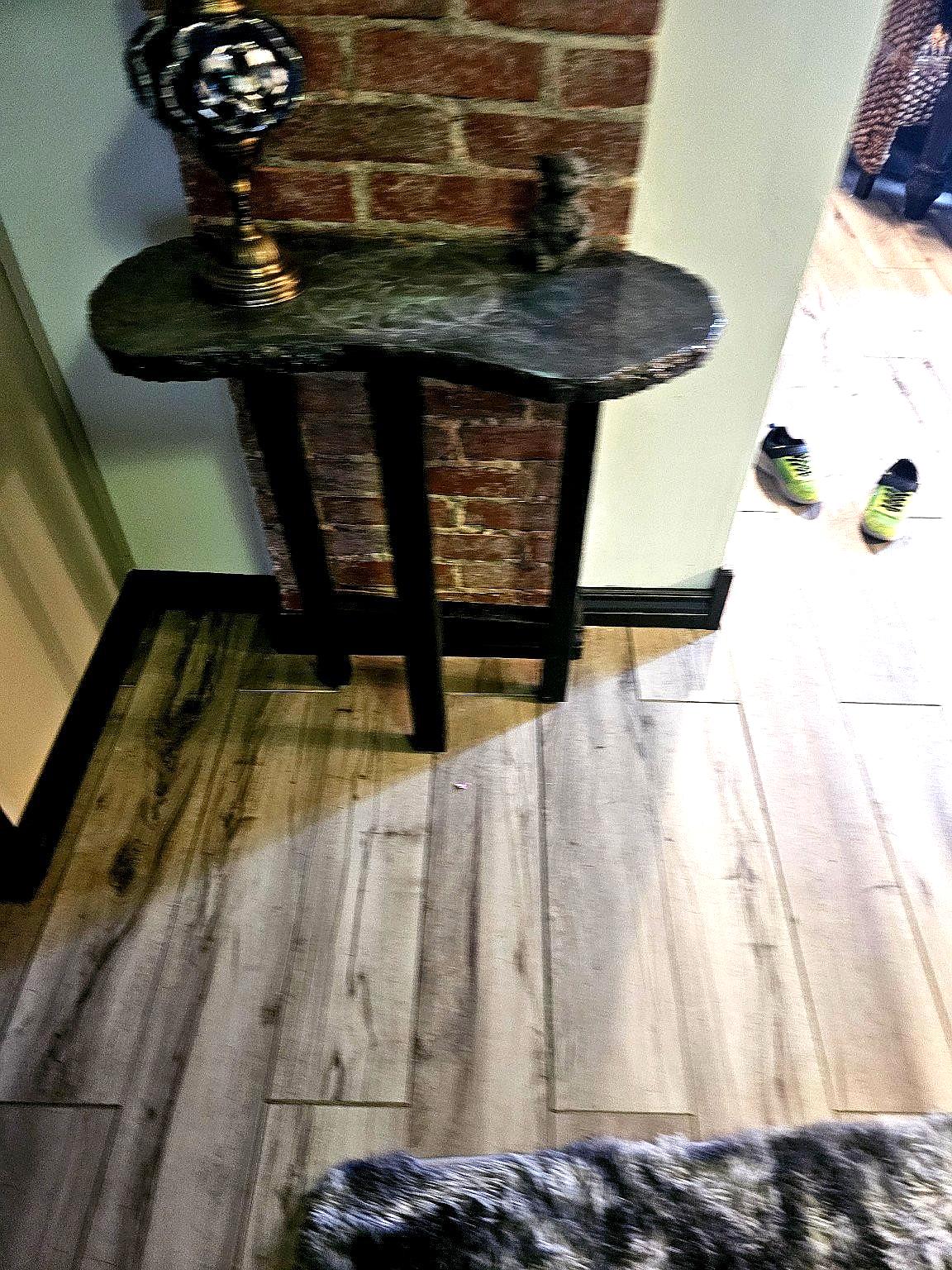 Prototype concrete table from early Forza Creations work