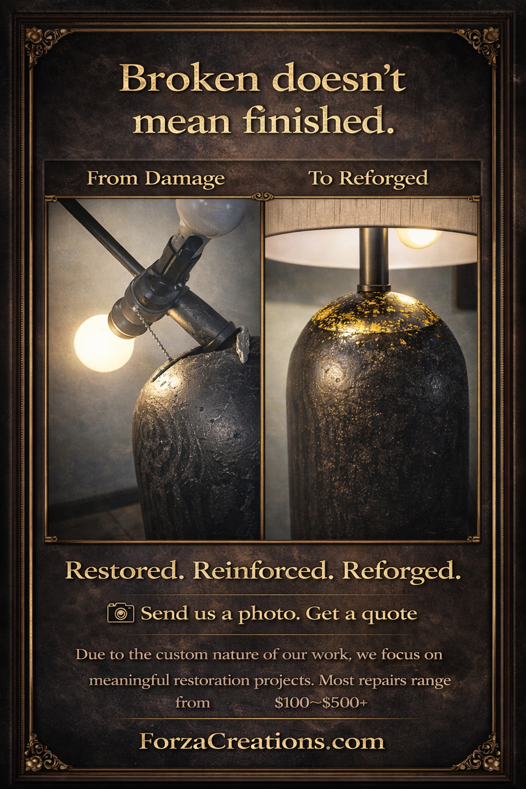 Forza Creations repairs and restoration showcase